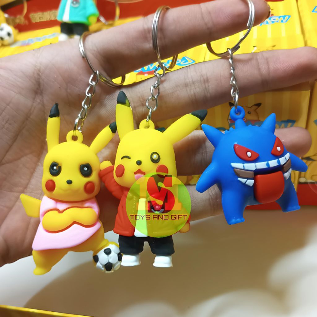 Blind Box Gantungan Kunci POKEMON Lucu / Koleksi Blind Box POKEMON / Gantungan Kunci / Gantungan Kun