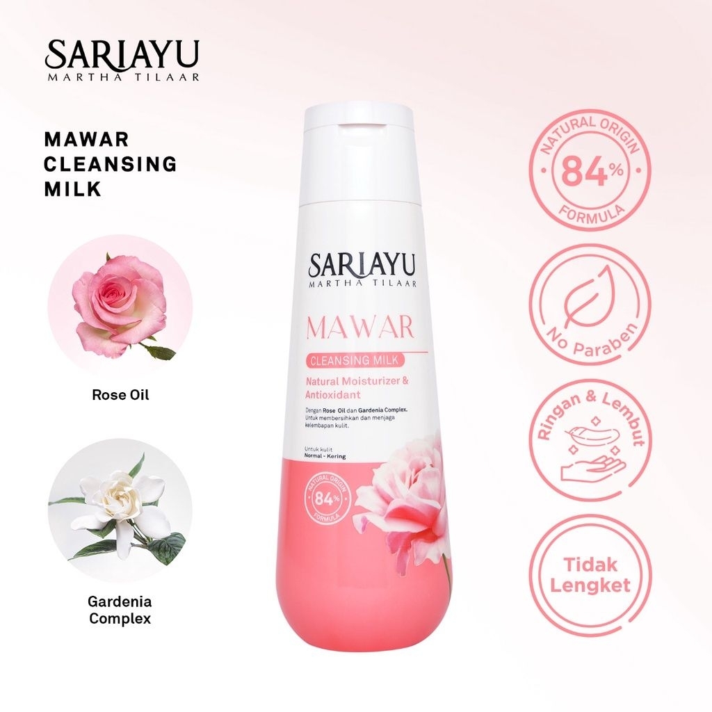 SARIAYU MAWAR CLEANSING MILK