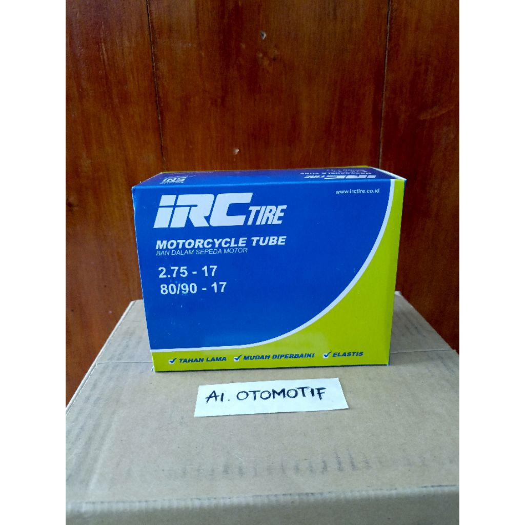 BAN DALAM IRC 275 RING 17 ORIGINAL TERBARU, ALL MOTOR BEBEK RING 17