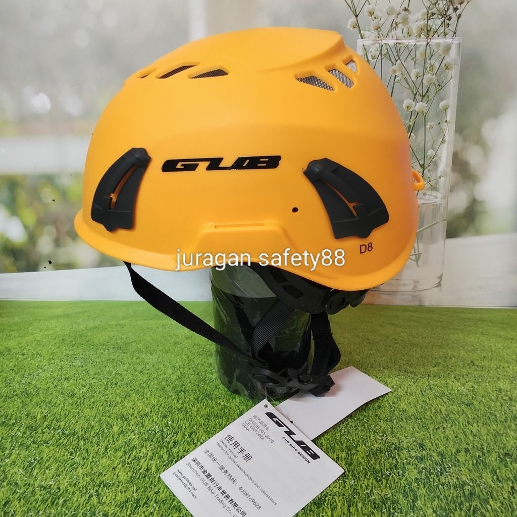 Helm Gub D8 Helm Sar Rescue Safety Climbing Caving Outdoor Orange