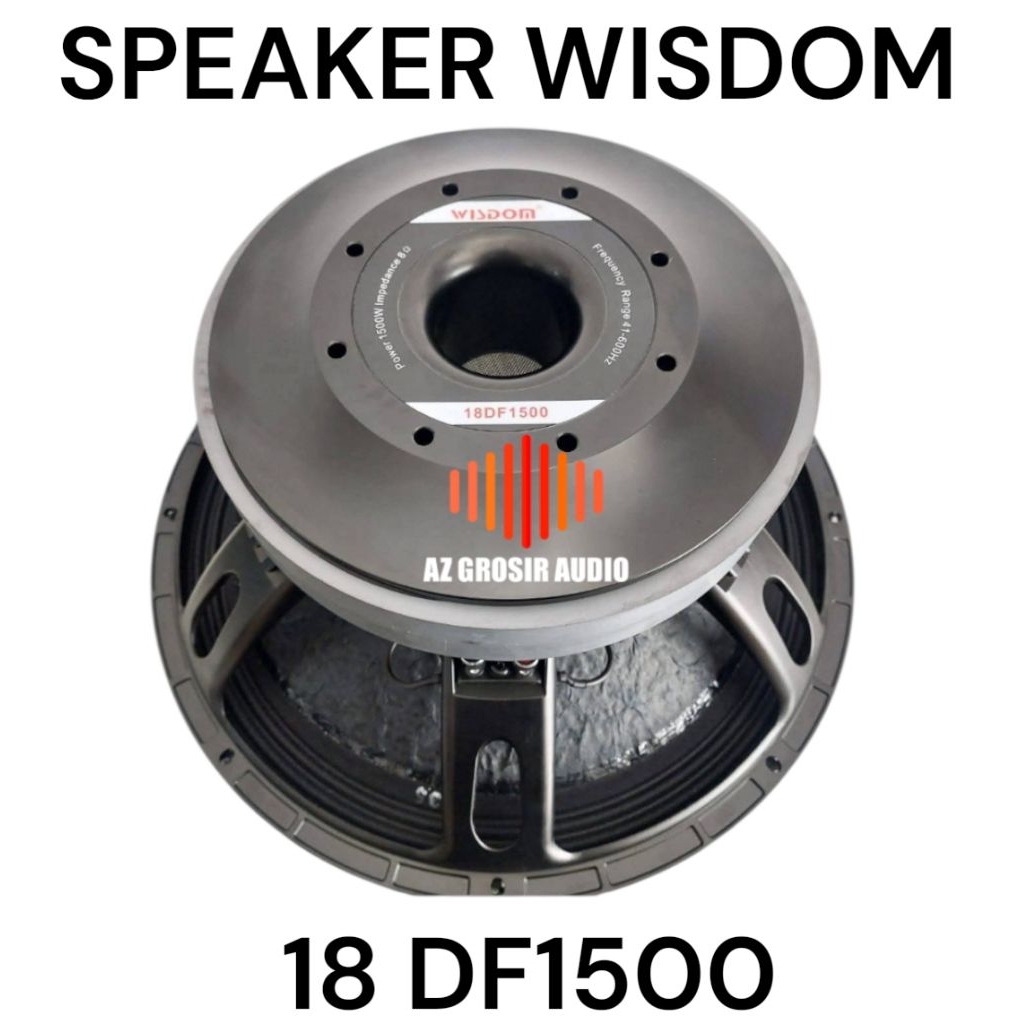 Speaker 18 inch wisdom 18df1500 wisdom 18 inch Doble magnet
