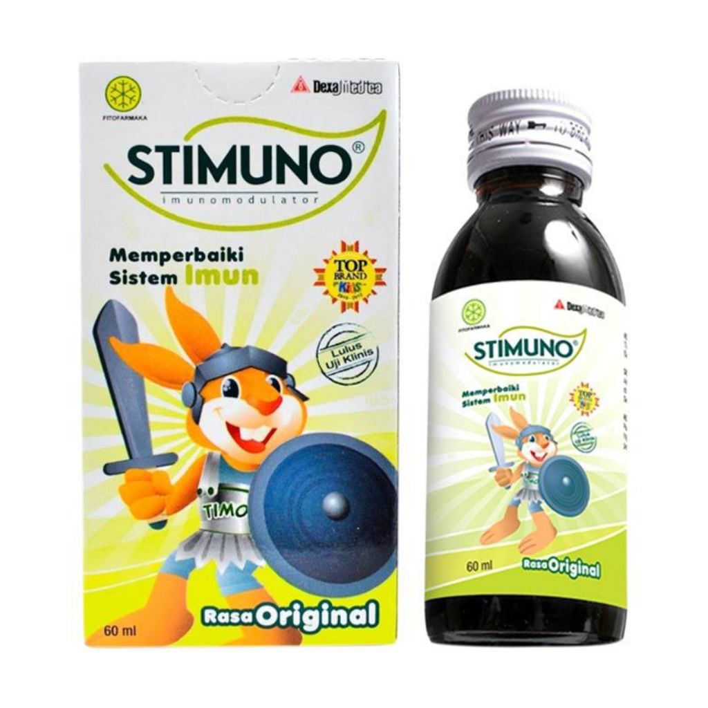 Stimuno Syrup Vitamin Anak kemasan 60ml / 100ml