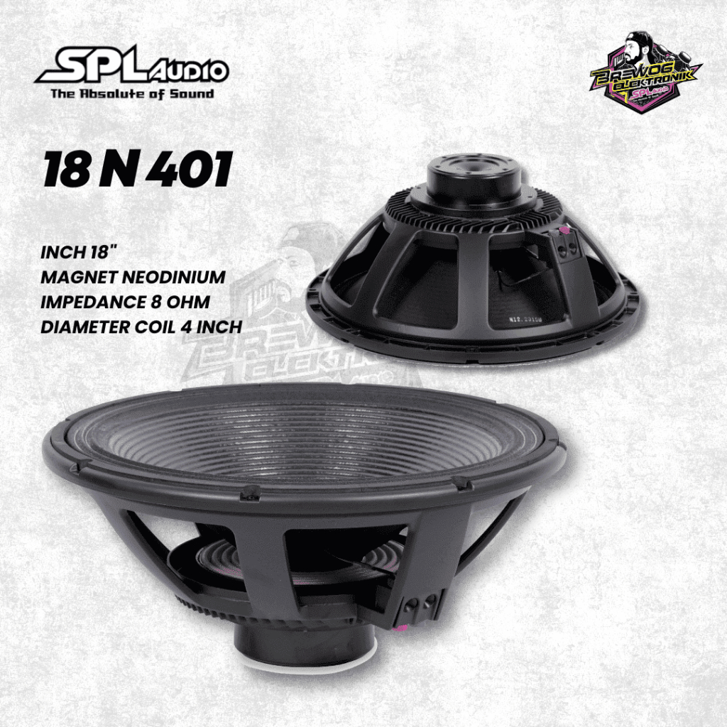 KOMPONEN SPEAKER SPL AUDIO 18N401