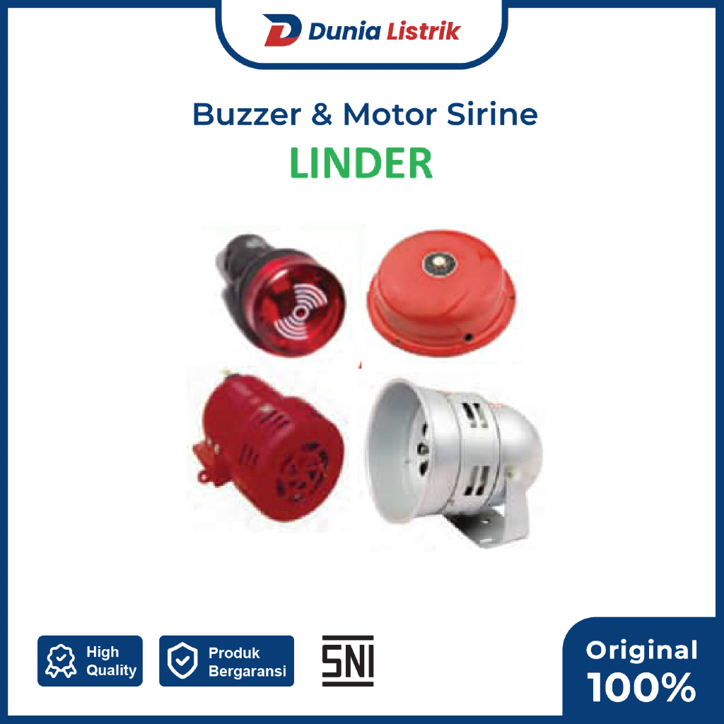 Buzzer - Motor Sirine Alarm | Linder