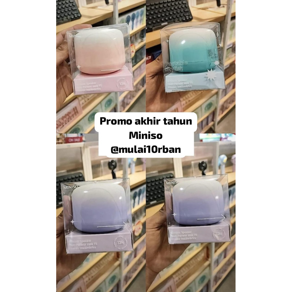 miniso wireless speaker bluetooth