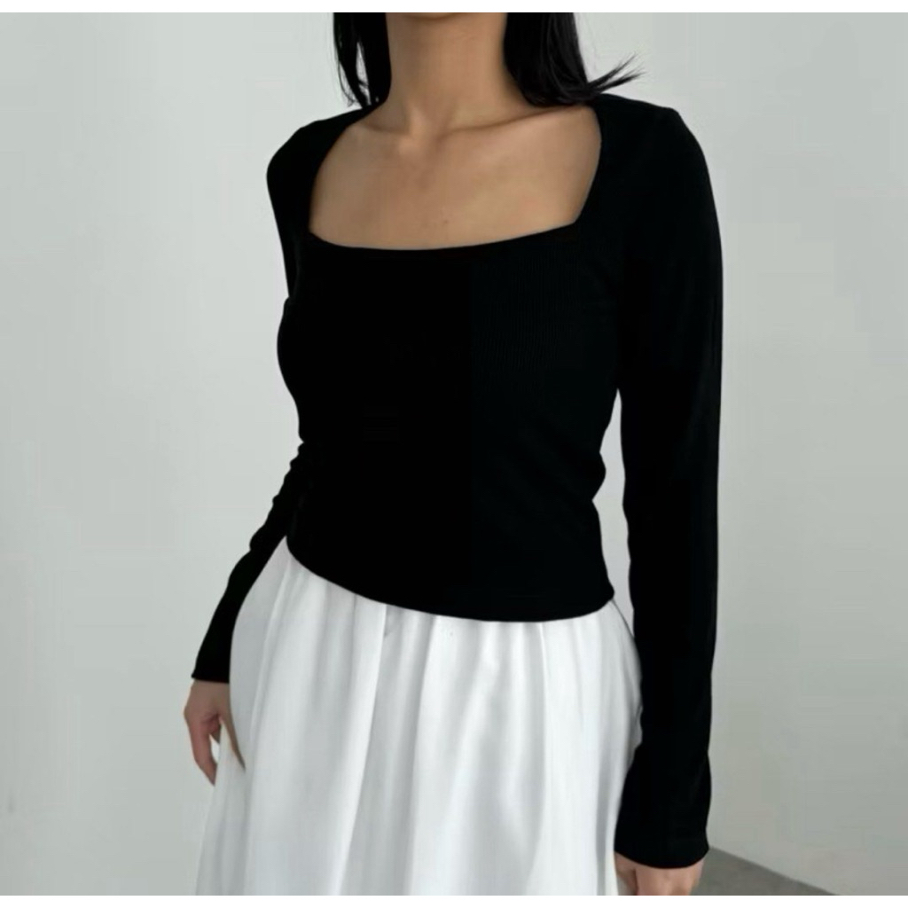 atasan black soma preloved