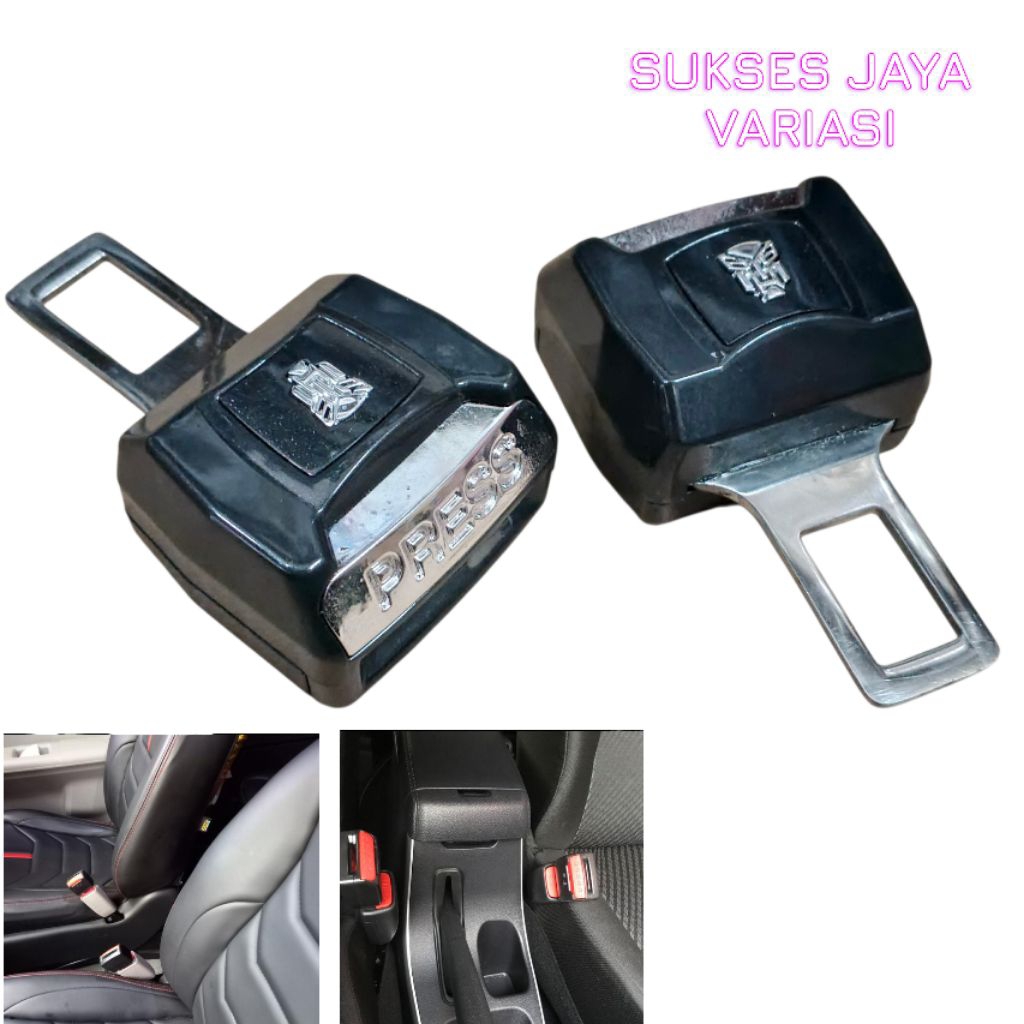 COLOKAN SAFETY BELT 2 FUNGSI MOBIL SUZUKI ERTIGA/ XL7
