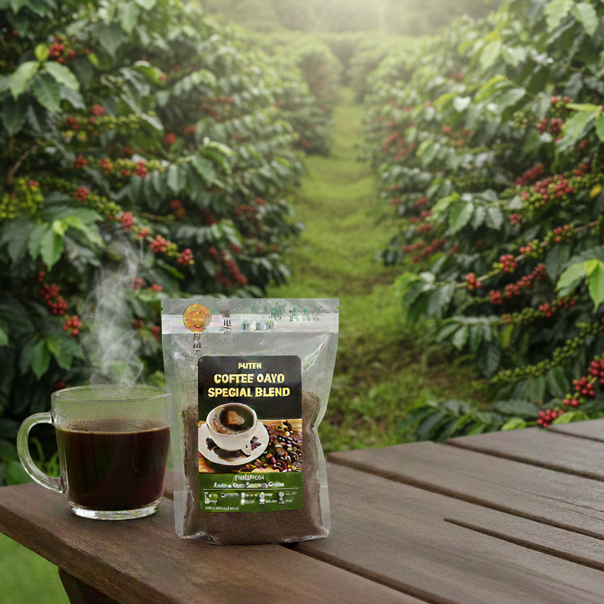 Kopi Hitam / Kopi Aromabica / Kopi Gayo Kasar 250gr / Bubuk Gayo Kasar
