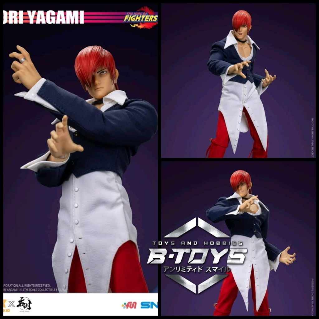 Tunshi Studio 1/12 SNK King of Fighters 97 Iori Yagami