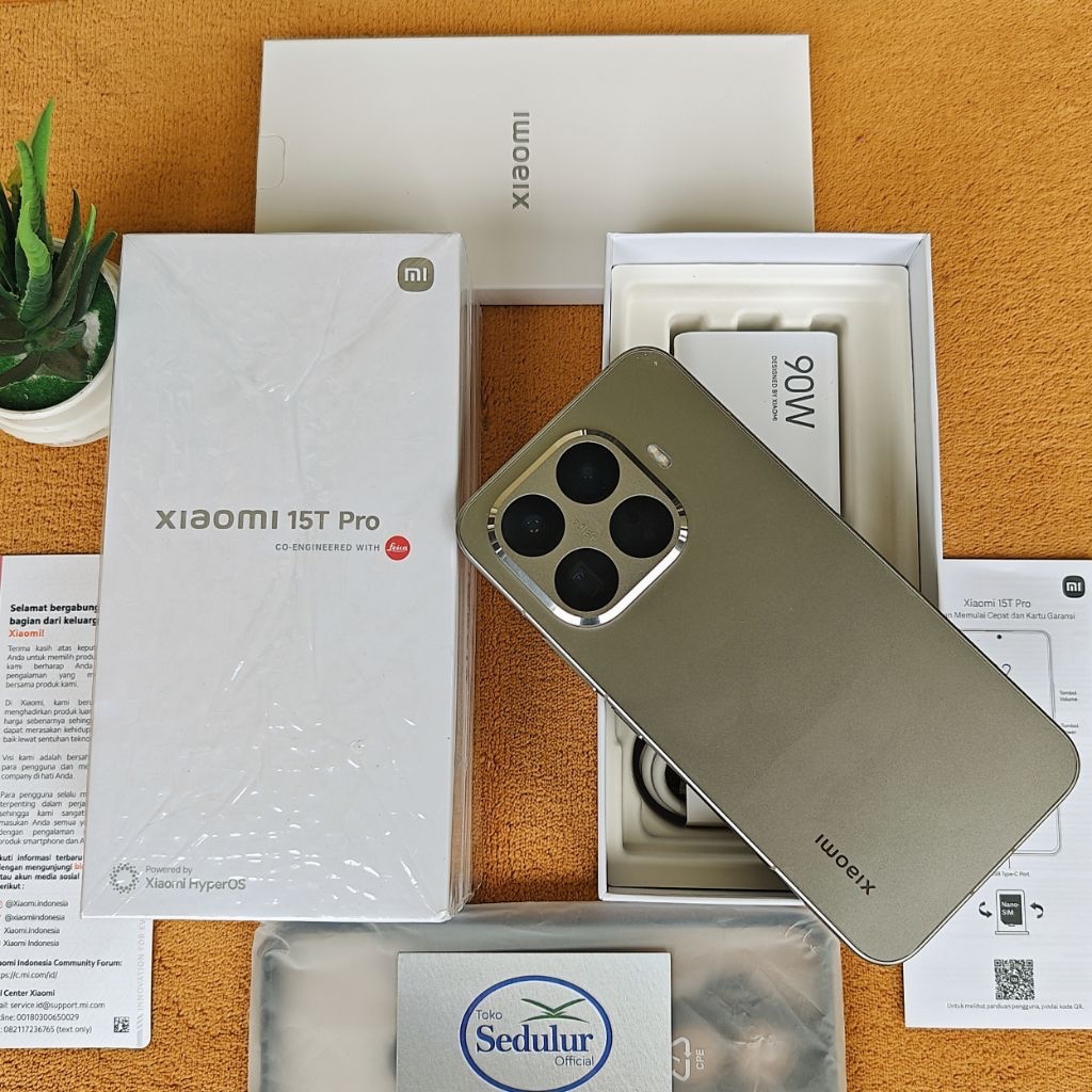 Xiaomi 15T Pro 12/1TB Garansi Resmi Fullset