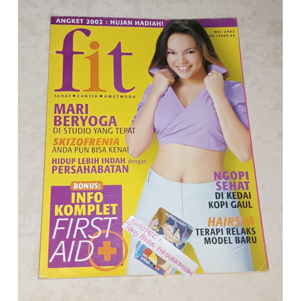 majalah fit dewi sandra