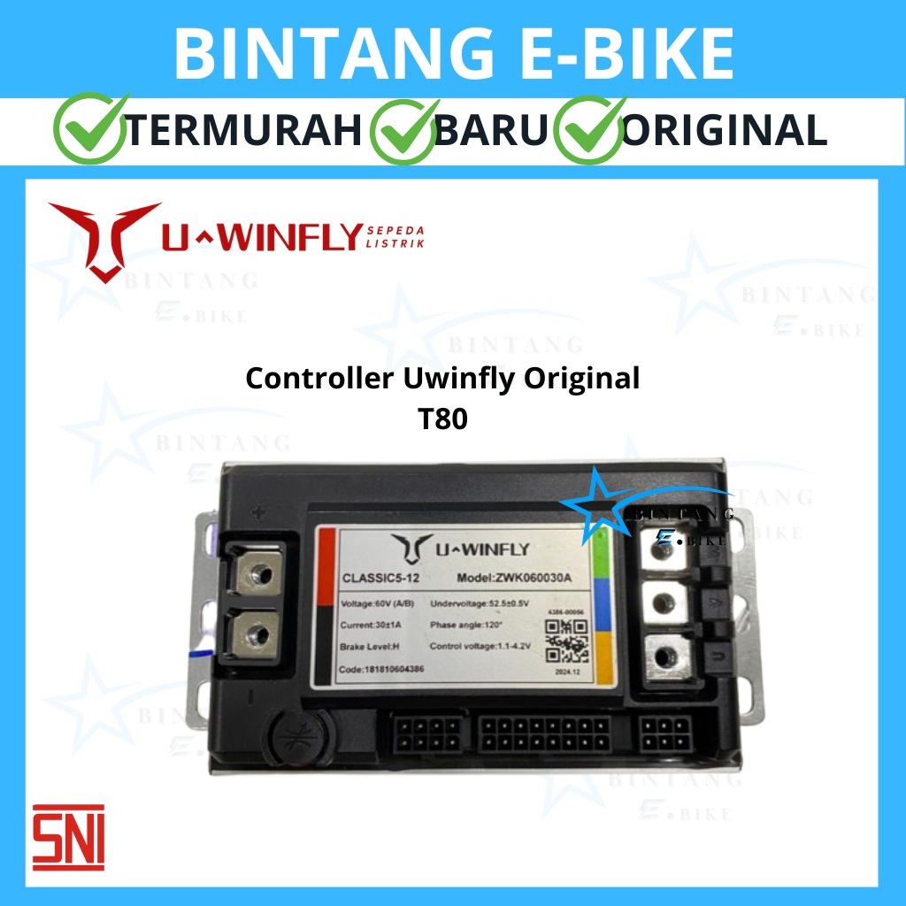 Controller Sepeda Motor Listrik Uwinfly T80 Original