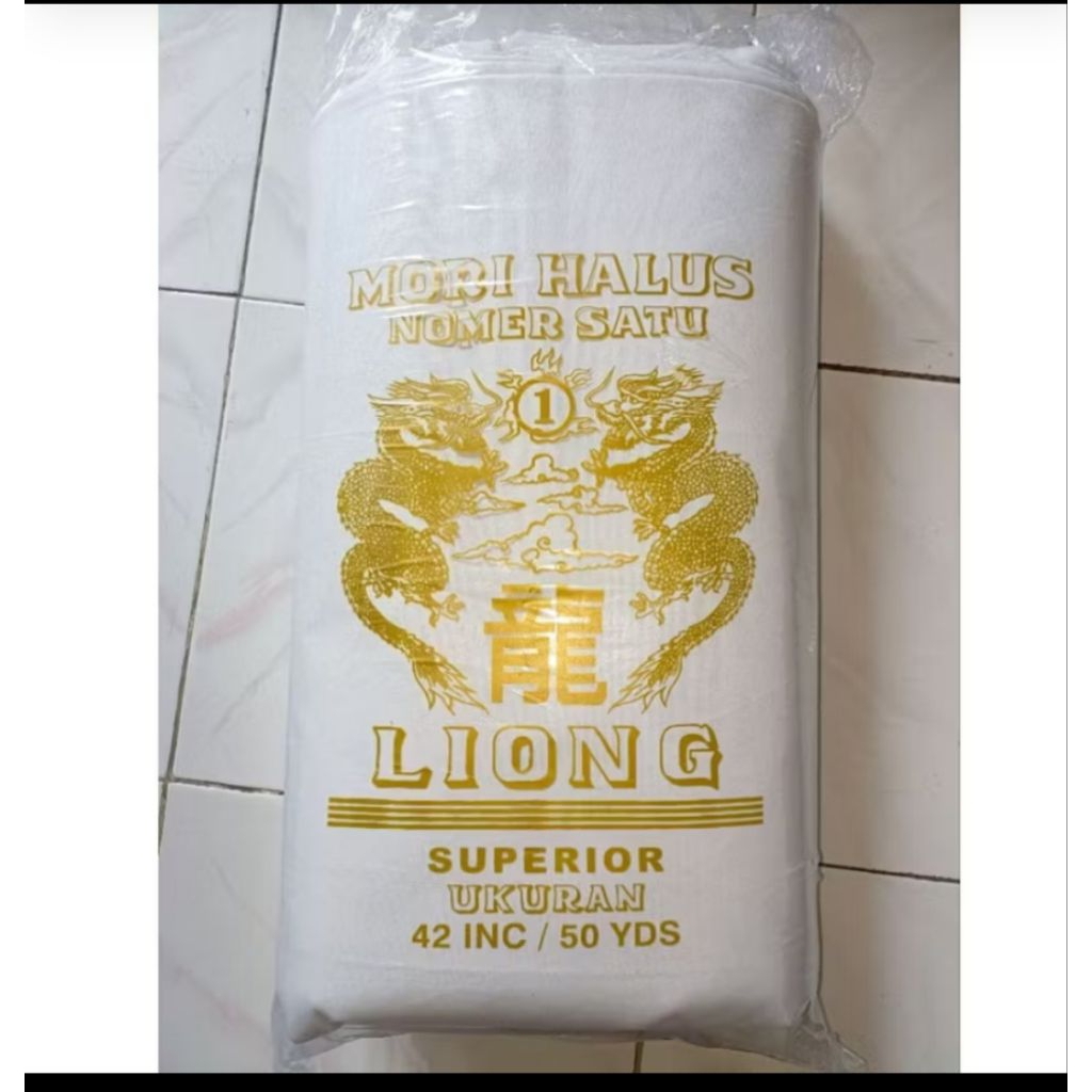 Kain Mori/ Kain Kafan Ukuran Panjang 10 Meter lebar 115 cm