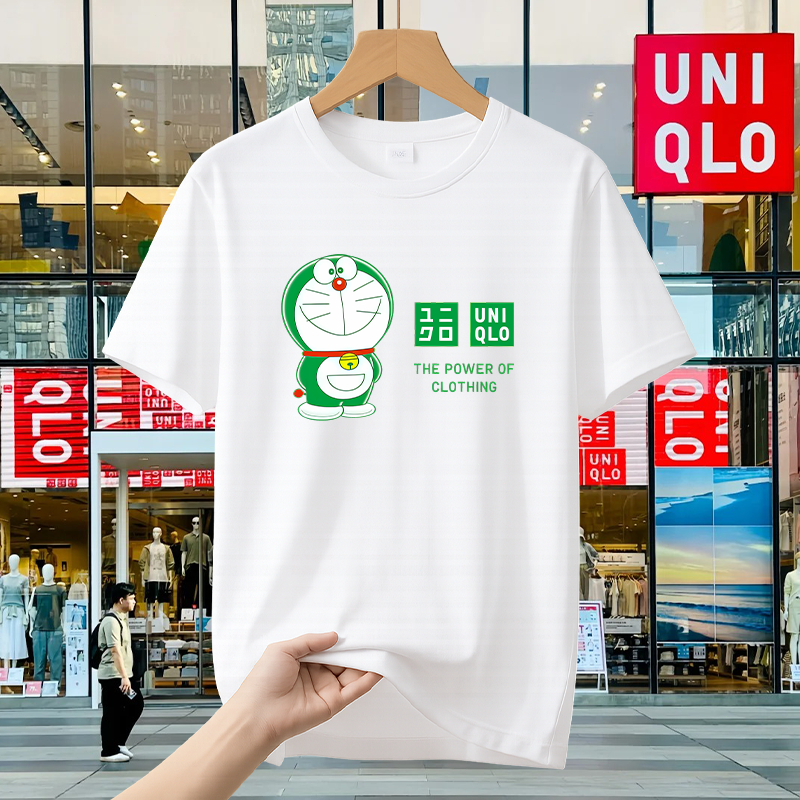 100% Original - Kaos Uniqlo Premium Polos Pria Wanita Basic Outfit