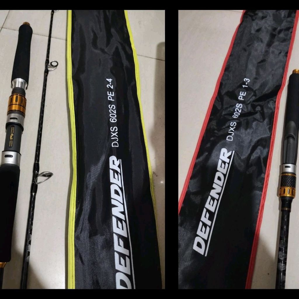 joran hammerhead defender jig for jigging 180 cm joran jigging laut