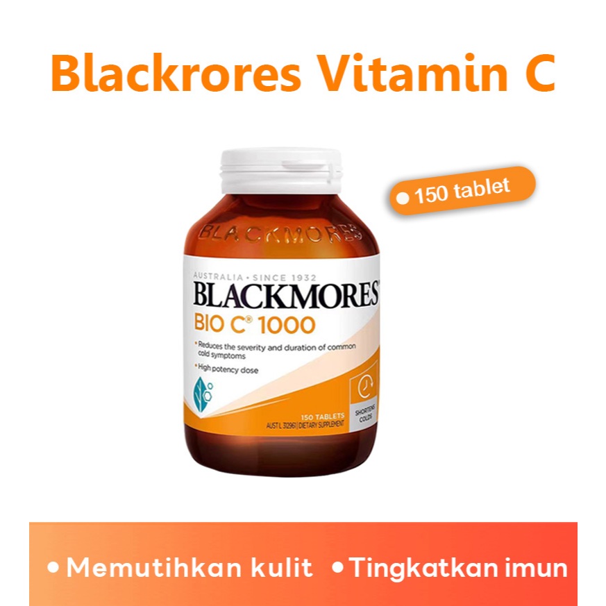 Blackmores Bio C 1000mg 150 Tablets Vit C Acid