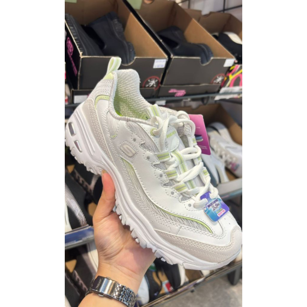 Sepatu Skechers D'Lites memory foam Wanita Original