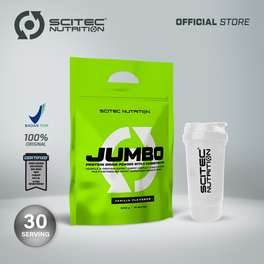 Scitec Nutrition - Jumbo Protein Gainer 6600g optimum Weight