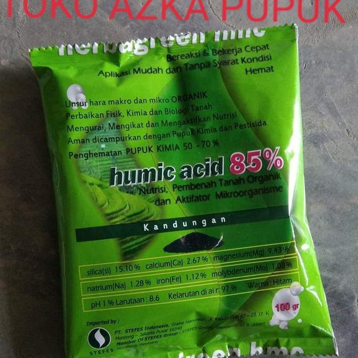 STEFES HUMIC ACID 85% PUPUK ORGANIC PENYUBUR TANAH MEMPERBAIKI PH