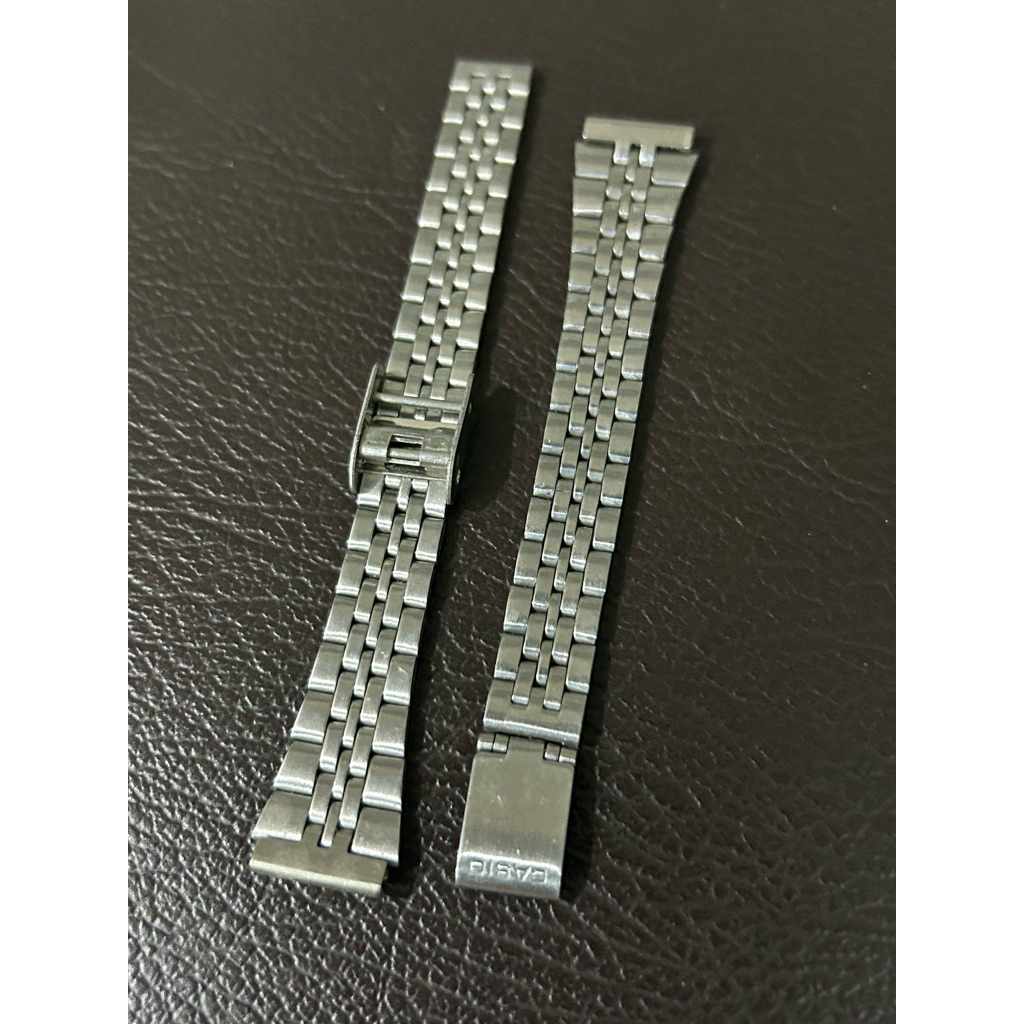 rantai jam logo casio stainless