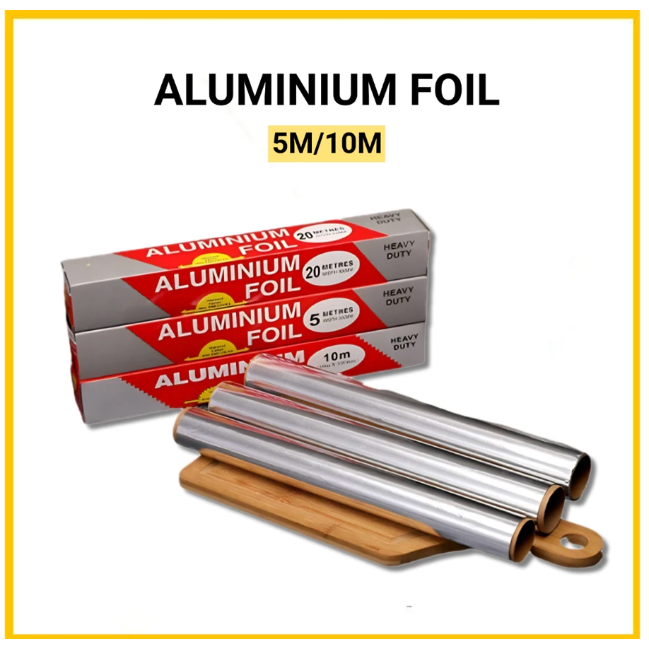 ALUMINIUM FOIL KERTAS ALUMINIUM FOIL ROLL UNTUK MAKANAN
