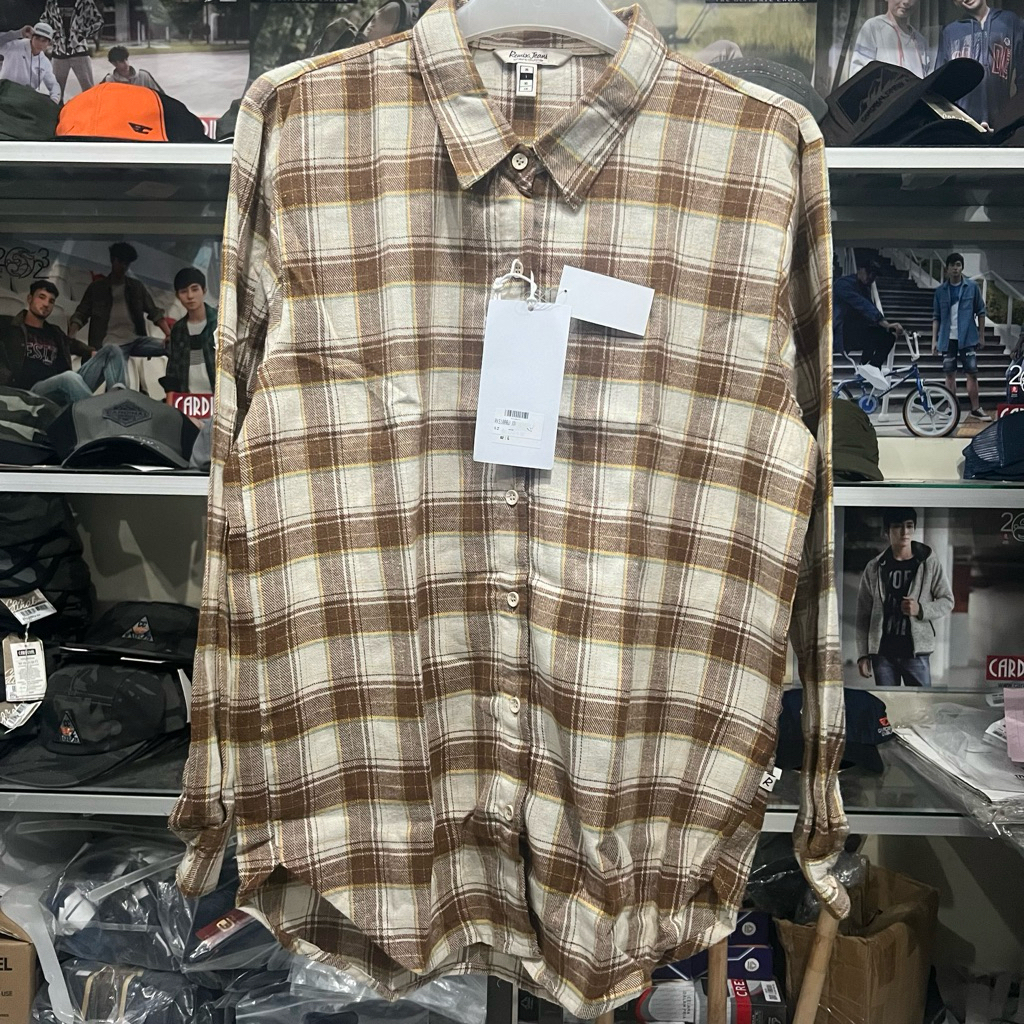 Kemeja Perempuan Remix Lengan Panjang Original / Kemeja Wanita