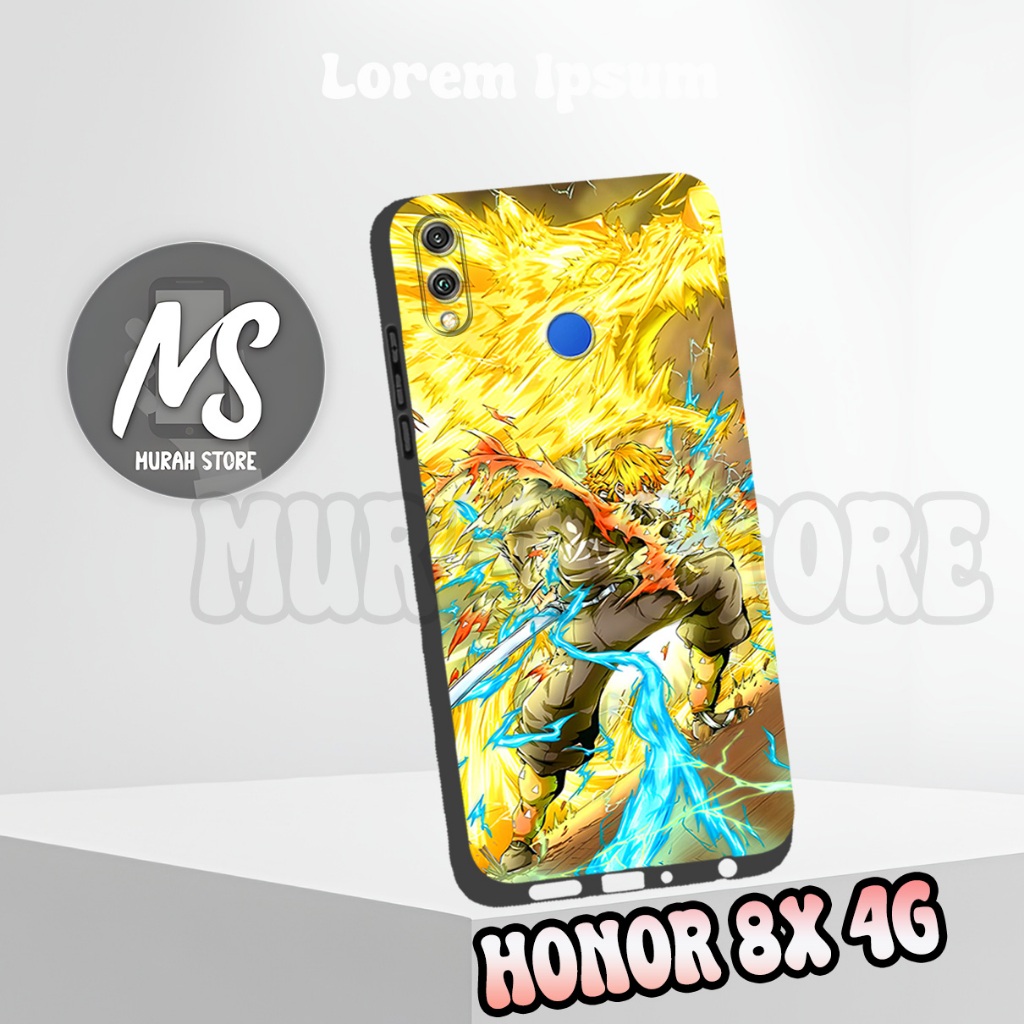 MS11/ Softcase Karet HONOR 8X / Motif Anime / Case HONOR 8X / Silikon HONOR 8X