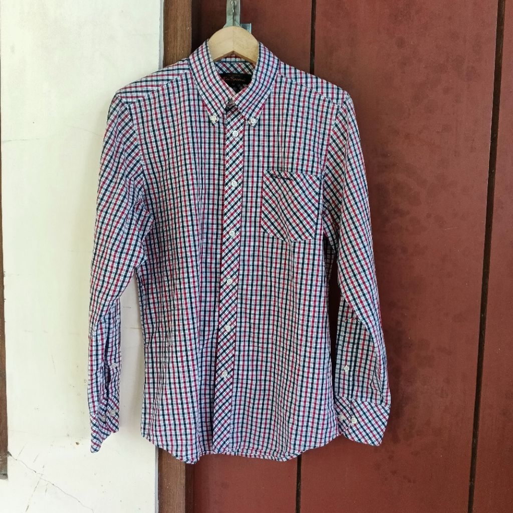 kemeja Gingham Ben Sherman