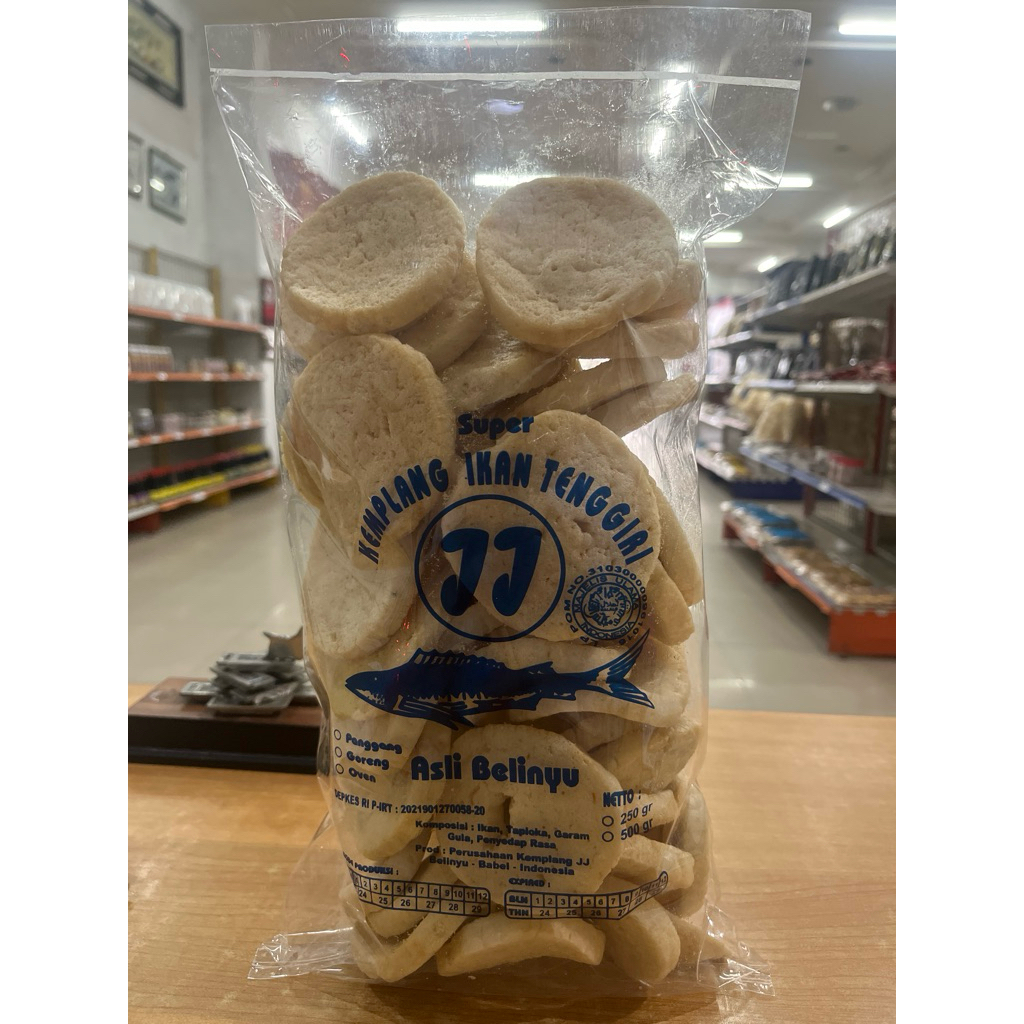 Kerupuk Kemplang Goreng ikan selar 250Gram merk JJ Asli Bangka dari Toko LCK