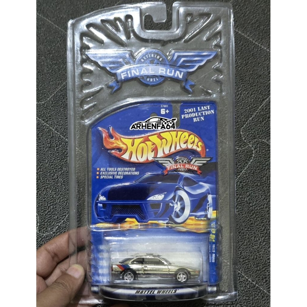 Hotwheels BMW 850i Final Run 2001