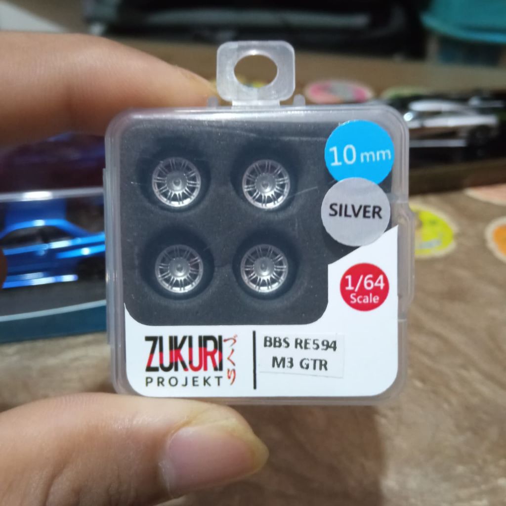 Velg Miniscale Diecast ZUKURI PROJEKT BBS RE594 BMW M3 GT-R