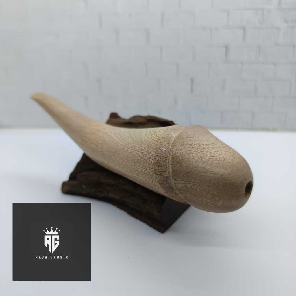 once pipa cangklong kayu bidara model melengkung