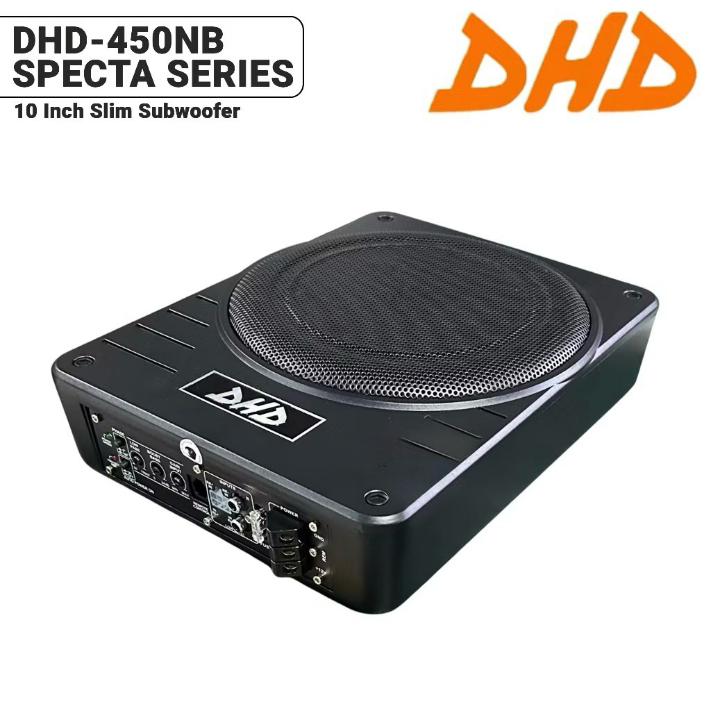 SUBWOOFER KOLONG / UNDERSEAT DHD-450NB 10” INCH