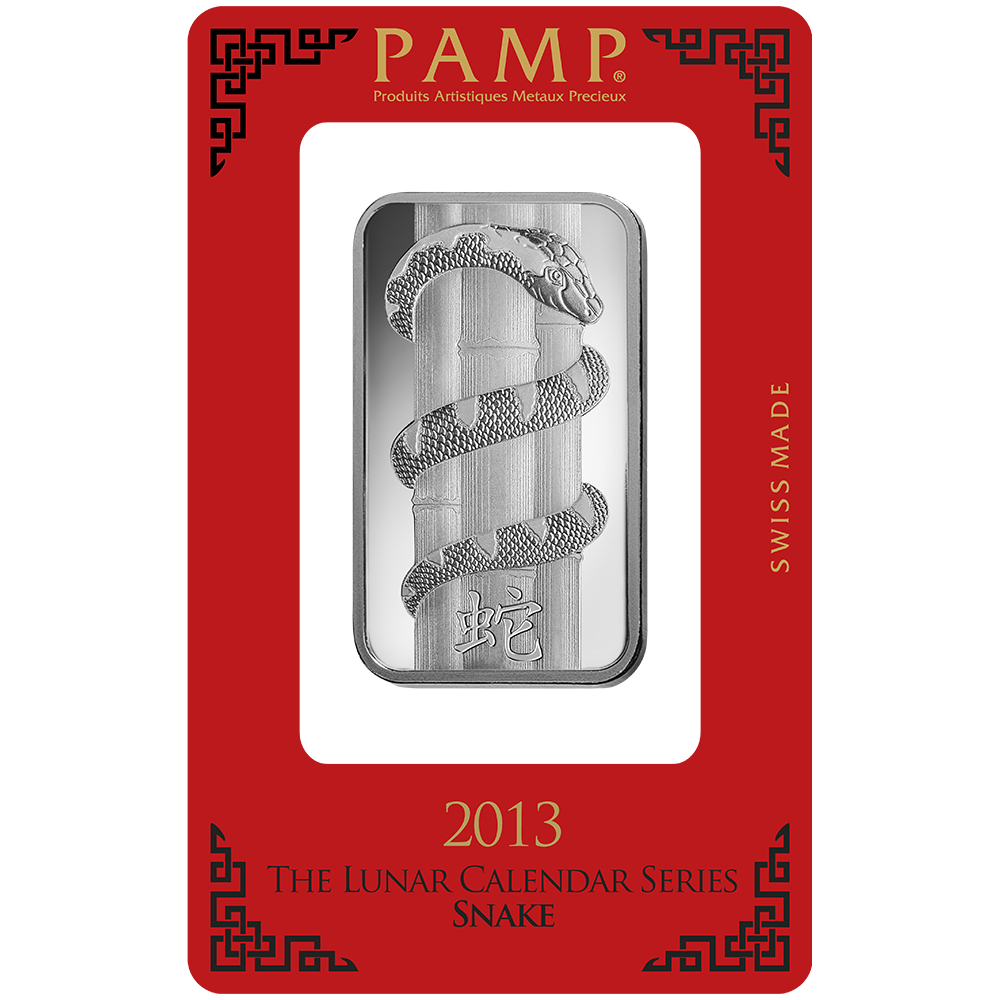 Perak Batangan Pamp Suisse Snake 1 oz