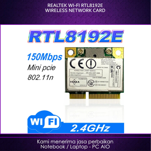 REALTEK RTL8192e Wireless Internal Wifi Card 2nd
