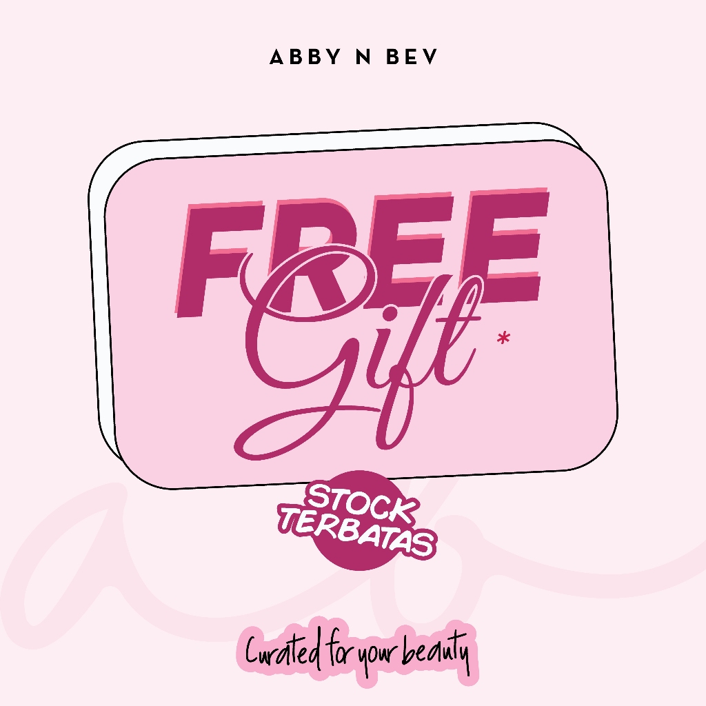 [NOT FOR SALE] Abby n Bev Free Gift - Make Over Eyeshadow Palette Futurist Glam or Make Over Lip Gla