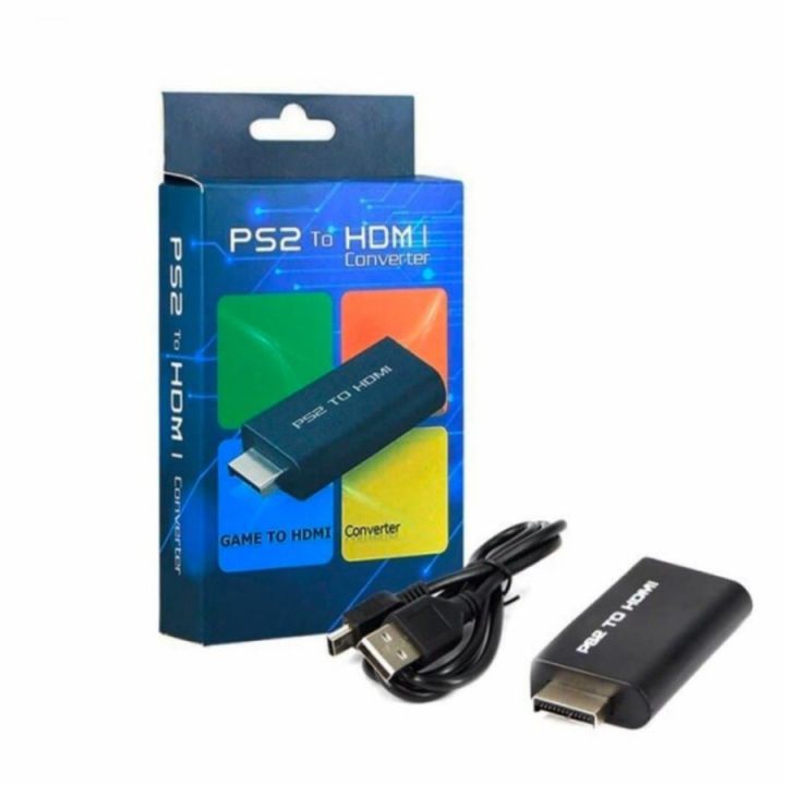 PS2 to hdmi converter / ps2 ke hdmi dengan kabel hdmi varian - konverter+ HDMI