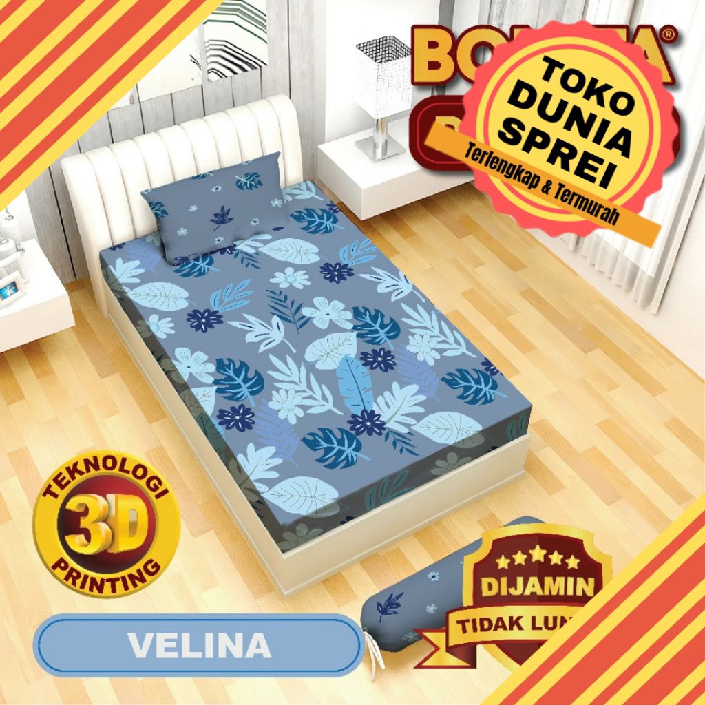 Sprei Bonita 120x200 Motif Velina