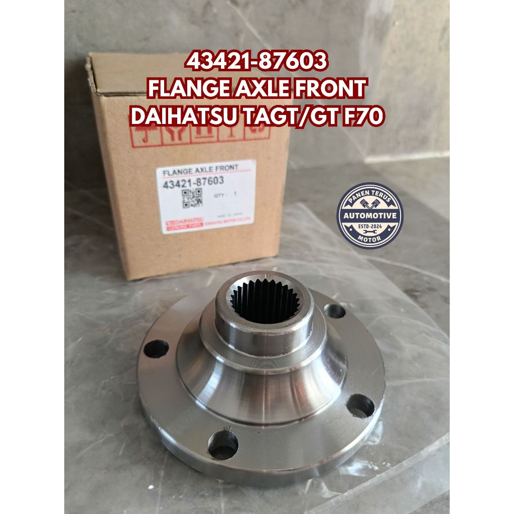 FLANGE AXLE FRONT DAIHATSU TAFT F70 HILINE - FLANGE AS RODA DEPAN 43421-87603