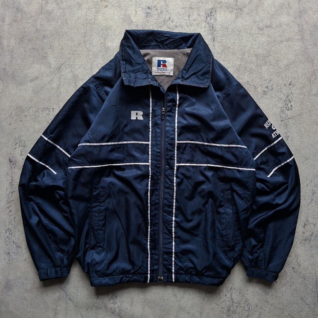 Windbreaker Jacket Russel Athletic (Navy)