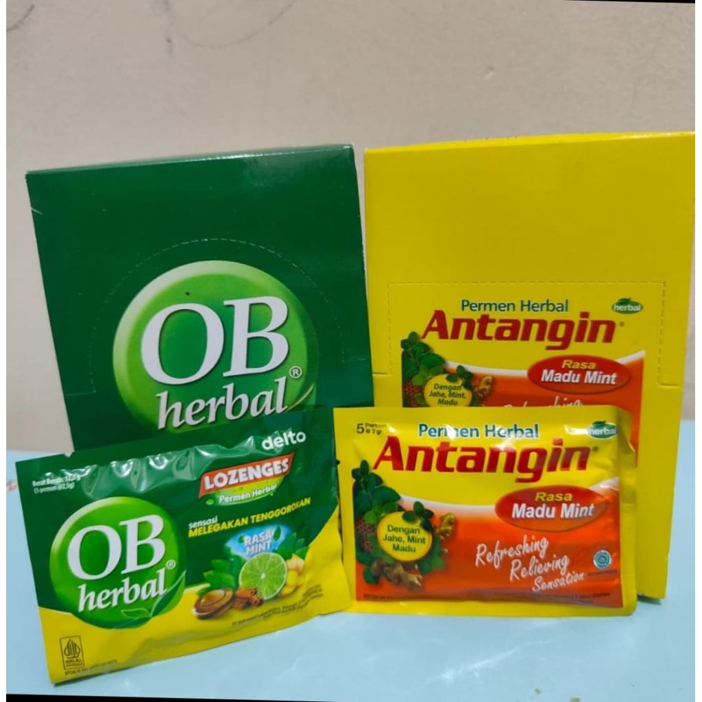 PERMEN HERBAL OB HERBAL DAN ANTANGIN