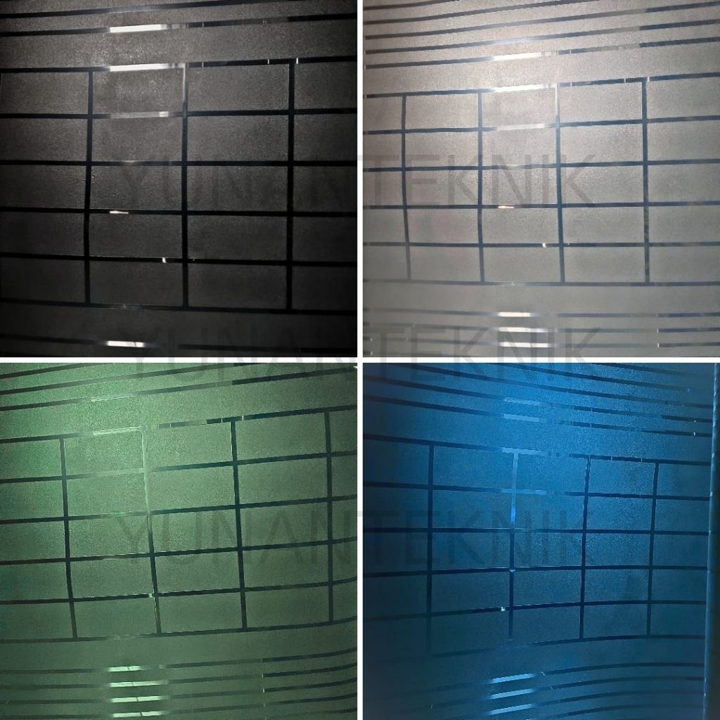 Fiber Pagar Plastik Motif Garis Harga Meteran / Per 1 Meter