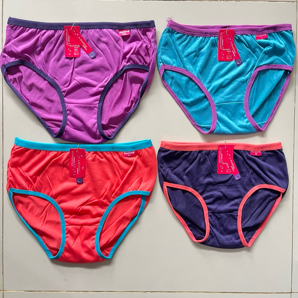 (GROSIR 12 PCS) CELANA DALAM HONITING/ CELANA DALAM WANITA