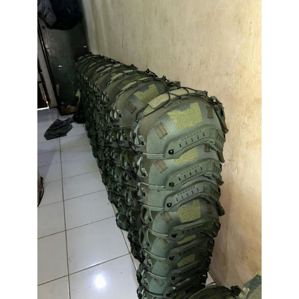 HELM TACTICAL/HELM HIJAU LEVEL 3 MILITARY