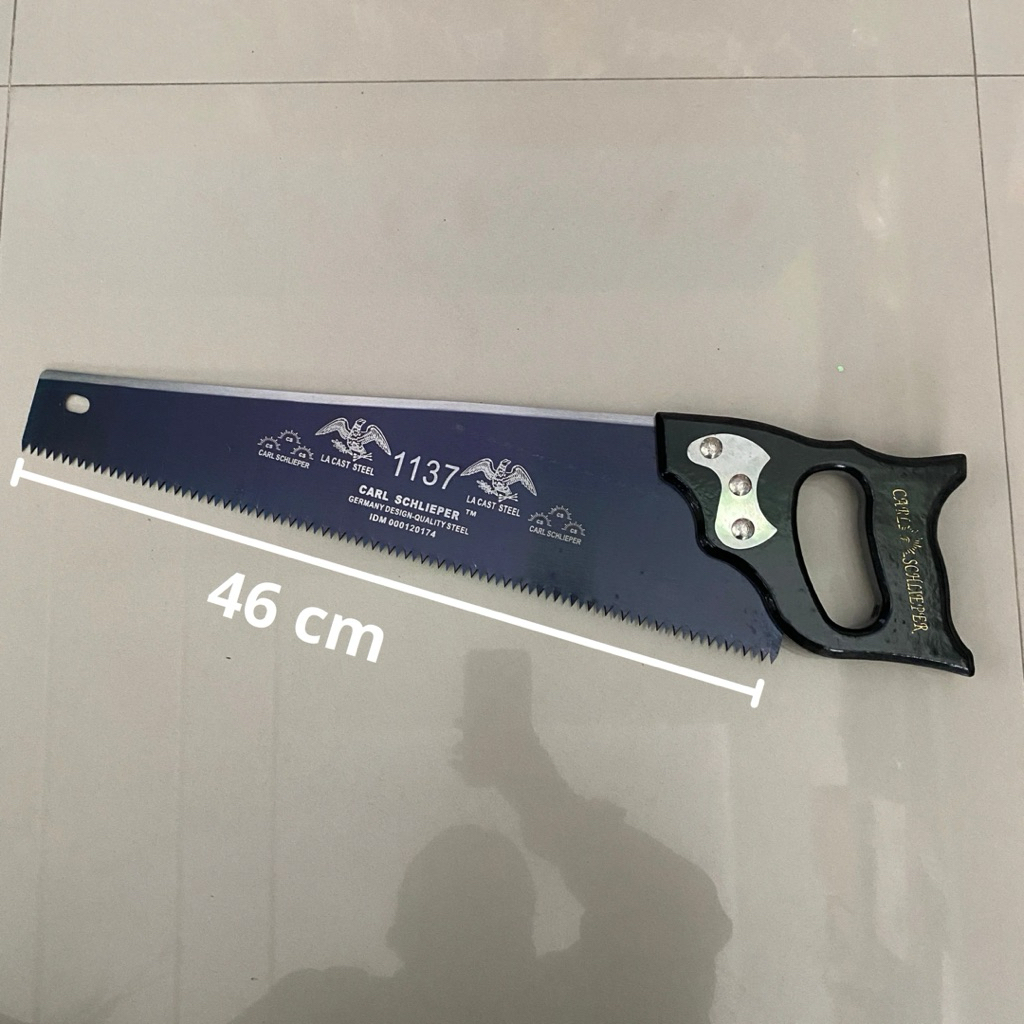 Gergaji CARL SCHLIEPER 18 inch 1137 cap mata gergaji kayu