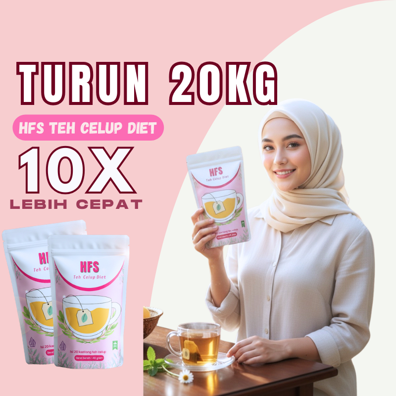 Obat Diet Ampuh | Penurun Berat Badan | Teh Pelangsing | Slimming Tea | Detox | HS