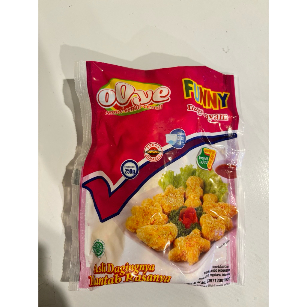 ooye nugget naget funny 250gr