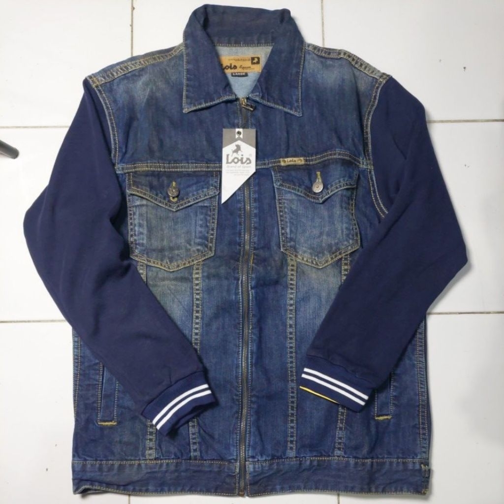 Jaket Lois Original // Jaket Denim Lois Original // [[art.MJF127C]] [[UKURAN L]]
