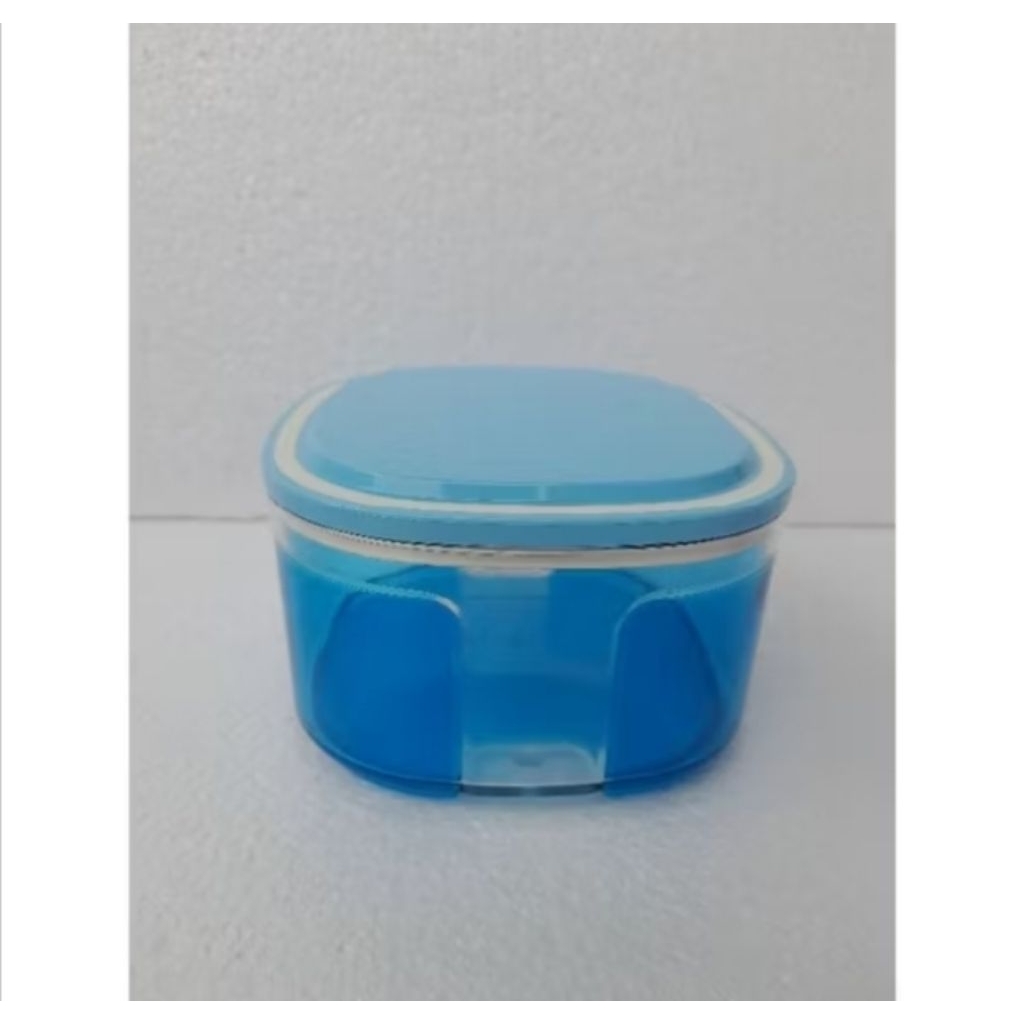 Toples windows canister Biru 700ml Tupperware