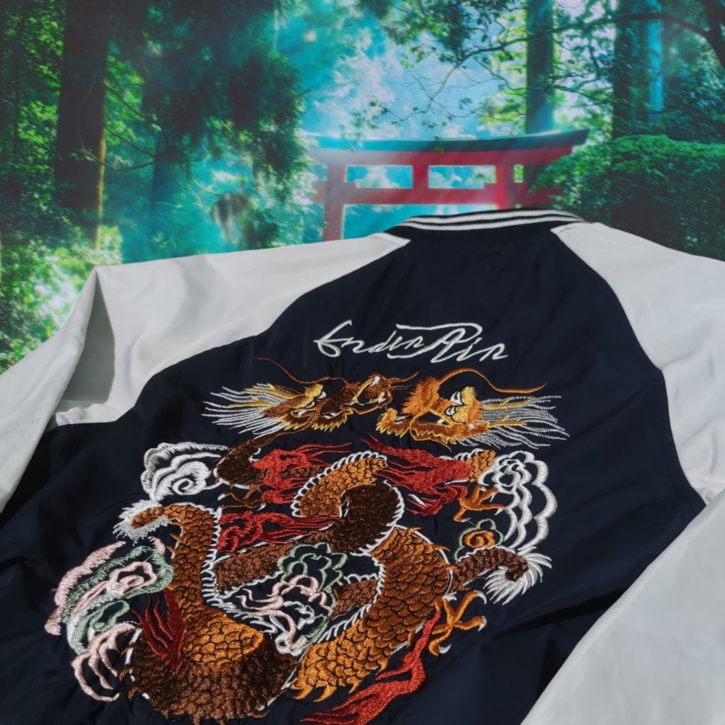 SUKAJAN DRAGON FULL BORDIR BEST QUALITY